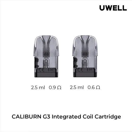 Uwell Caliburn G3 咖哩棒空倉 原廠空煙彈一盒/4顆-VAKA糖果雲煙館