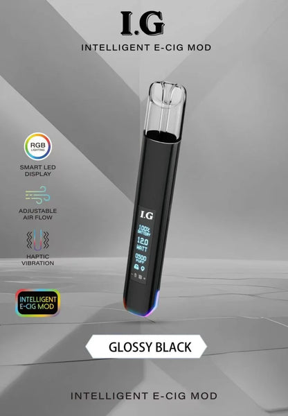 I.G主機 BA升級款電子煙桿｜通用一代霧化彈｜VAKA糖果雲煙館