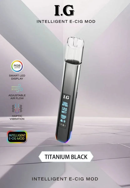 I.G主機 BA升級款電子煙桿｜通用一代霧化彈｜VAKA糖果雲煙館